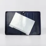 Hybrid Document Organizer - Blue - open document sleeves